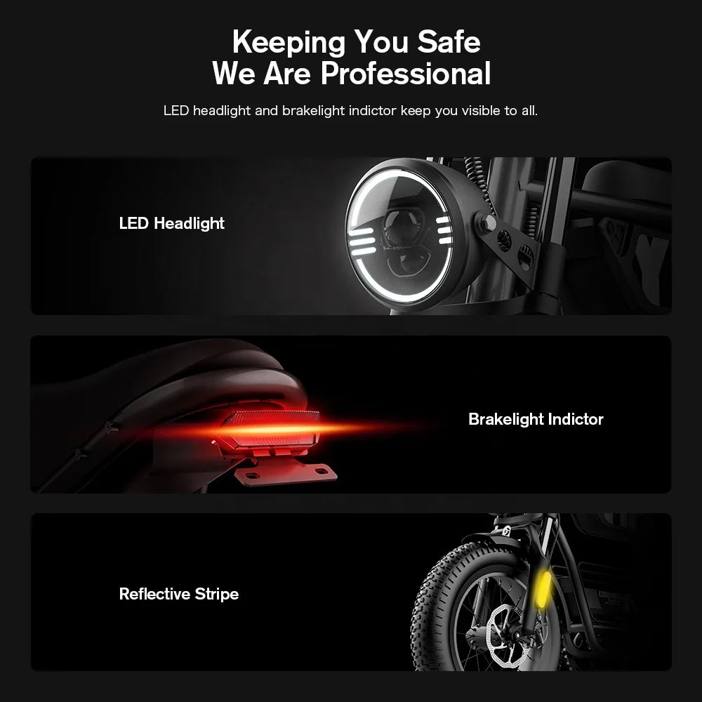 Coswheel Y16 Fatbike Original Electric Hybrid Bike Fat Tire Electric Bike European Wholesale Cheap Bike Best Seller