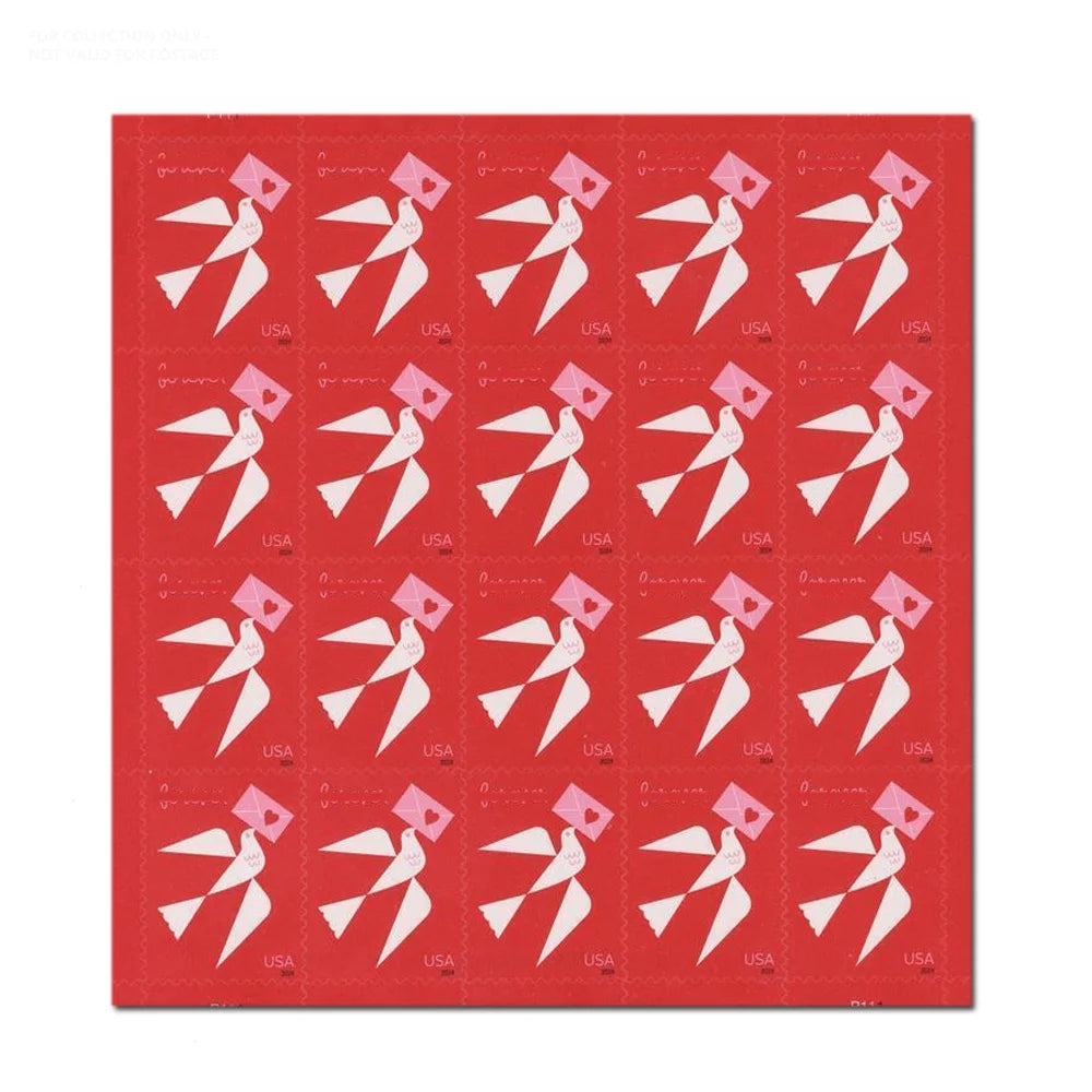 Us Mailing Postal Labels Buy Flag Old 2024 Carrier Pigeon love Commemorative Cheap Countries States Postage Stamps Labels
