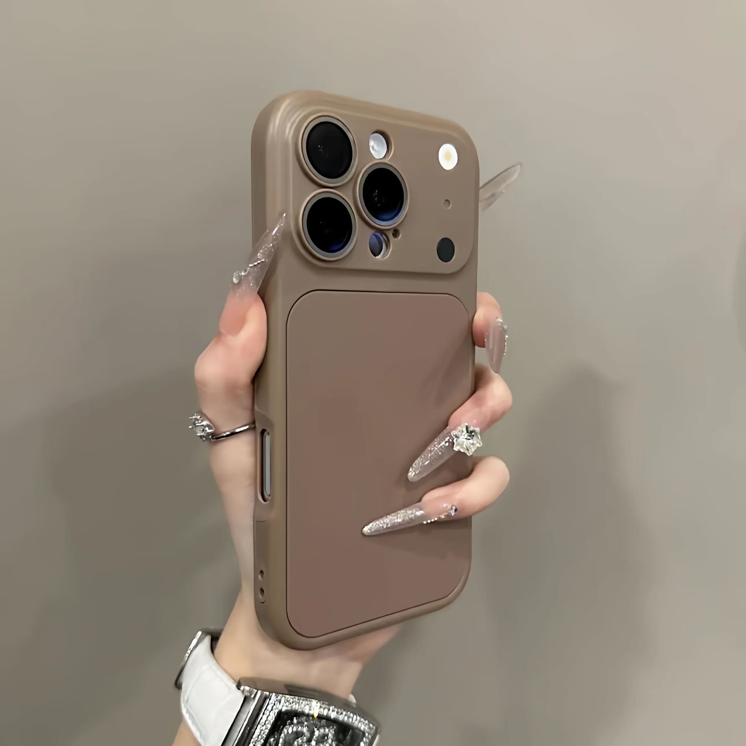 2 IN 1 Lens Protection Matte Case For iPhone 17 12 13 14 15 16 Pro Max Air Phone Shockproof Instant Change to 17 Simple Cover
