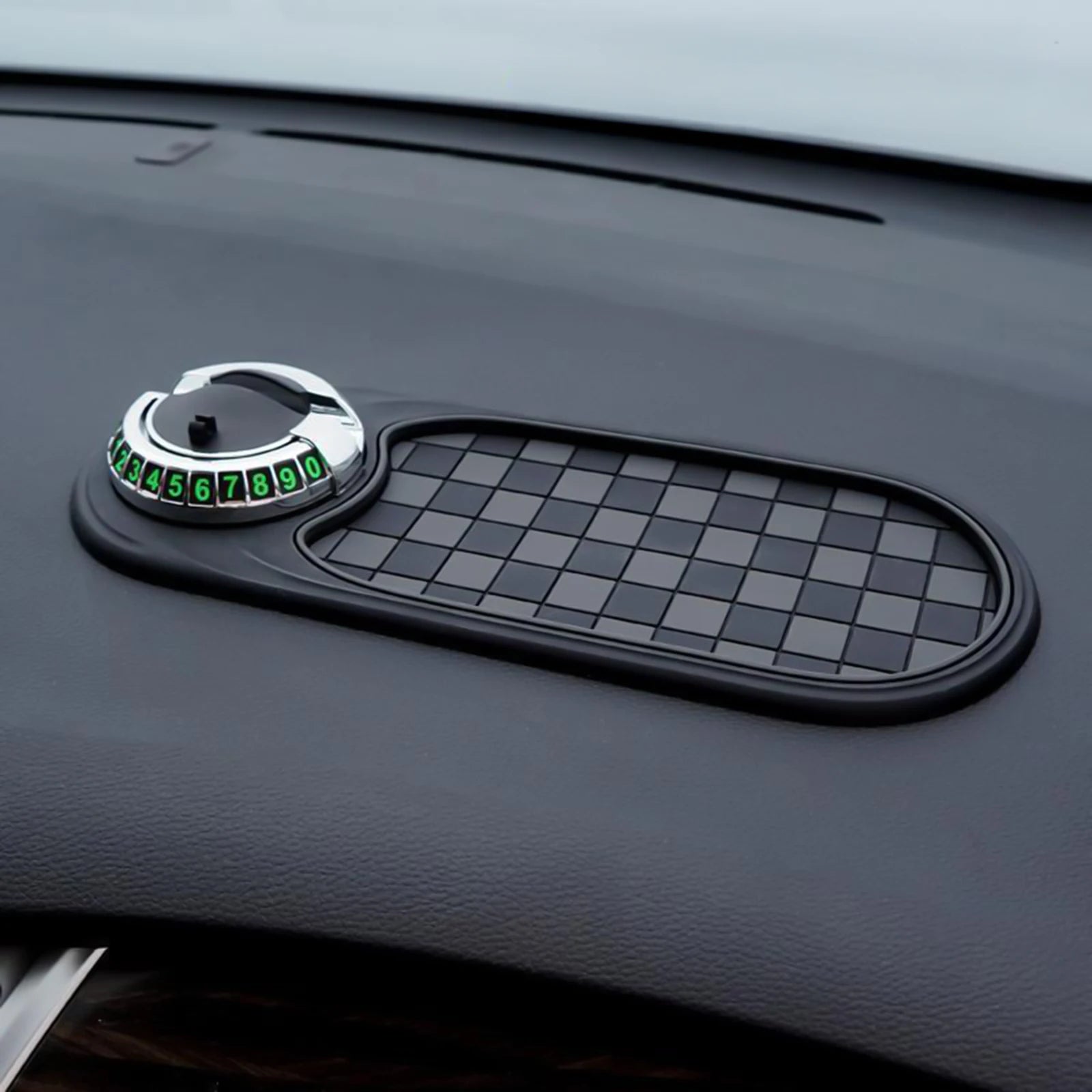 Car Anti-Slip Mat Multi-Function Phone Holder Dashboard Organizer for Keys Pens Sunglasse Universal Auto Interior Accessories