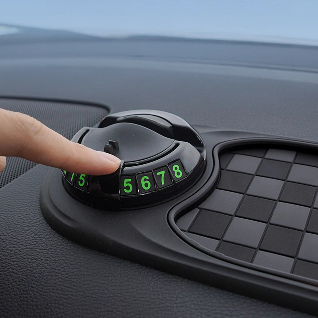 Car Anti-Slip Mat Multi-Function Phone Holder Dashboard Organizer for Keys Pens Sunglasse Universal Auto Interior Accessories